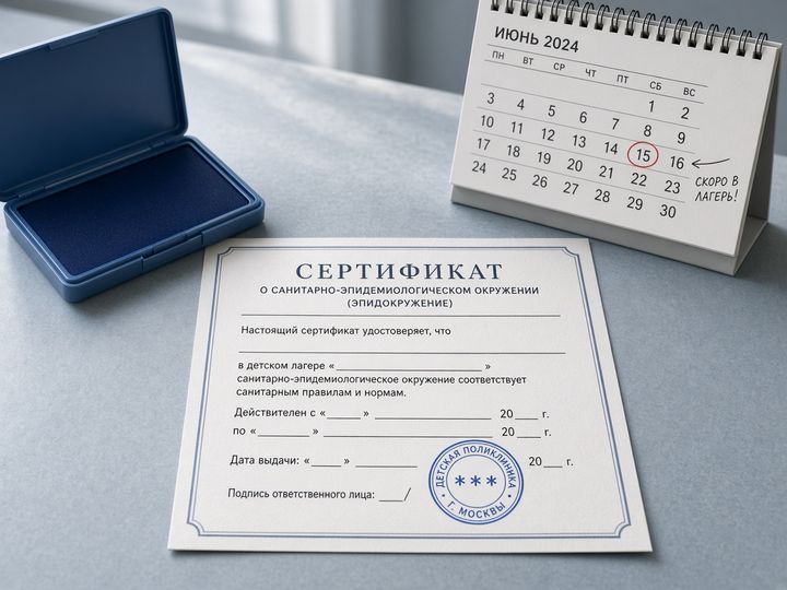 Эпидокружение перед лагерем Справка об эпидокружении для лагеря: короткий срок действия ближе к дате смены ребёнка. К материалу «Эпидокружение для лагеря»